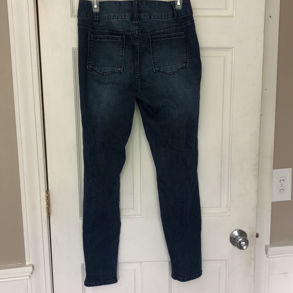 Blue jeans, tapered leg and double button - Picture 2 of 7